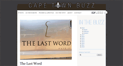Desktop Screenshot of capetownbuzz.com